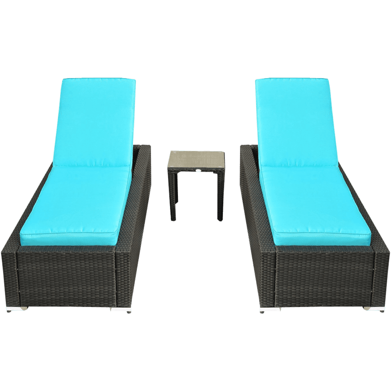 Lounge Chair sæt med sidebord